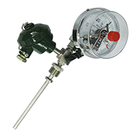 WSS-581帶熱電偶/阻溫度變送器的雙金屬溫度計(jì)